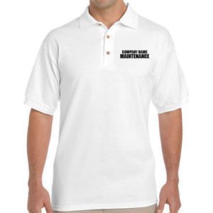 Custom Maintenance Polo Shirt