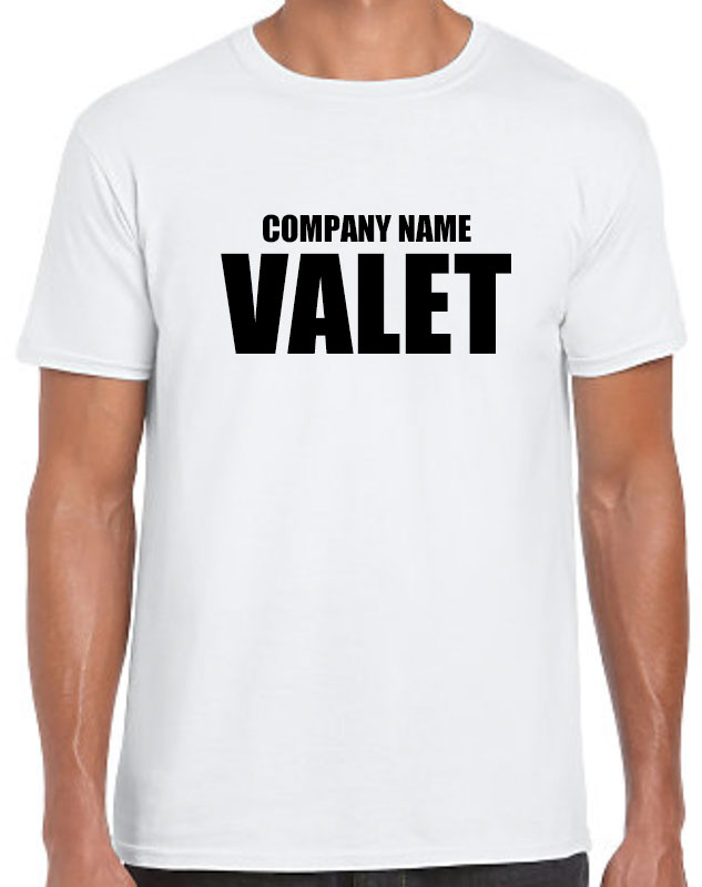 Why do your valet staff need their own valet shirts