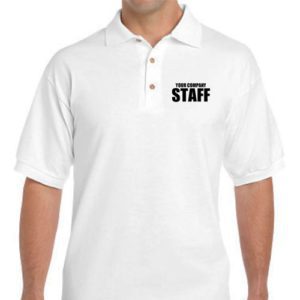 Custom Printed Staff Polo Shirts