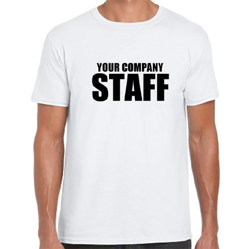 Customized STAFF T-Shirts