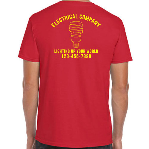 æg Indstilling Salme Electrical Company T-Shirt | Tshirtbydesign.com