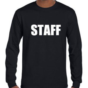 Long Sleeve Standard Staff T-Shirt