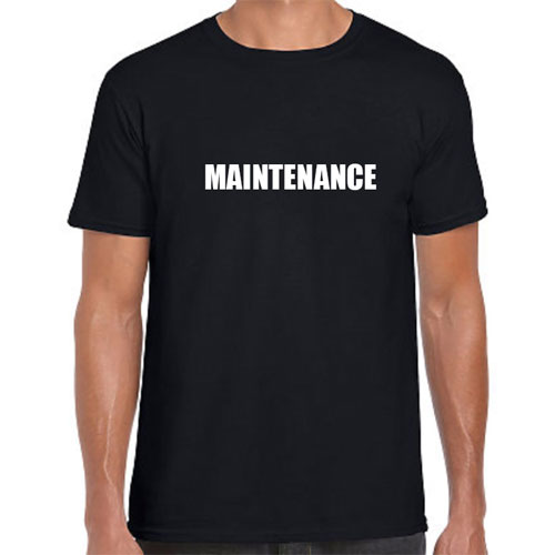 Maintenance Staff T-Shirts