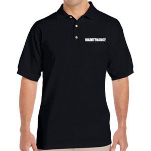 Maintenance Staff Polo Shirts