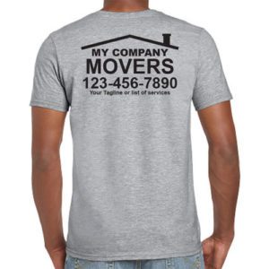 Personalized Shirts for Moving Company