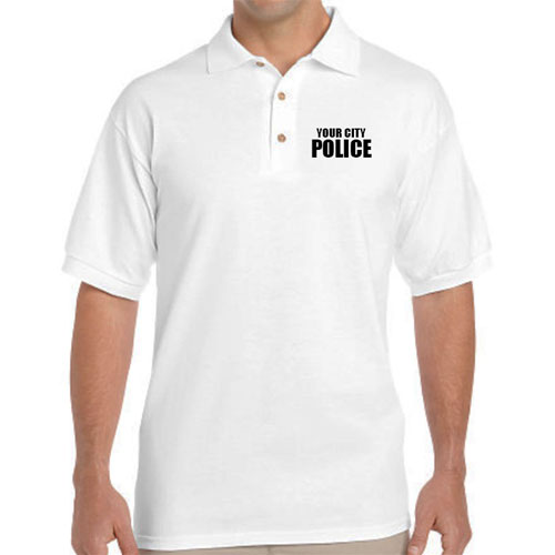 Personalized Police Polos