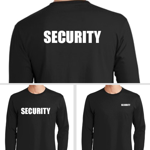 Security Long Sleeve Work Shirts