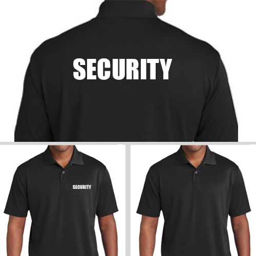 Security Polo Work Shirts