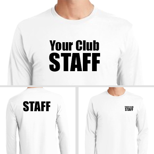 Custom Printed Long Sleeve Staff Shirts Custom Printed Long Sleeve Staff Shirts