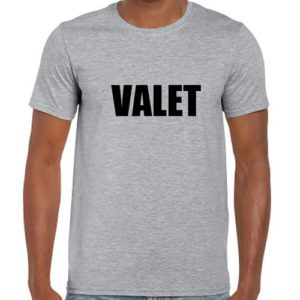 Valet Parking T-Shirt Uniforms