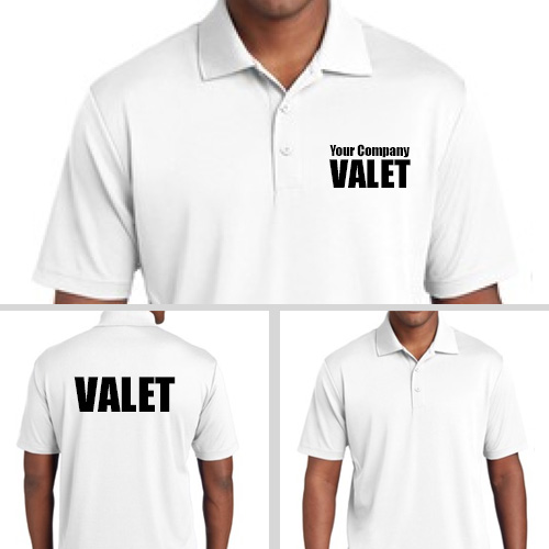 Personalized Valet Polos Personalized Valet Polos