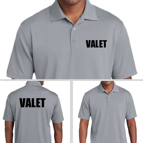 Valet Parking Polo Shirts