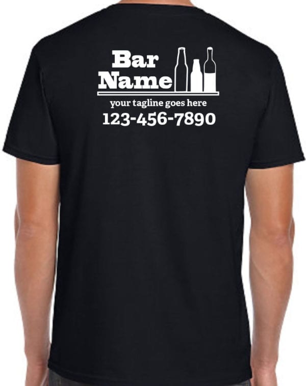 Bar Staff Shirts Black