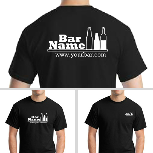 bar staff t shirts