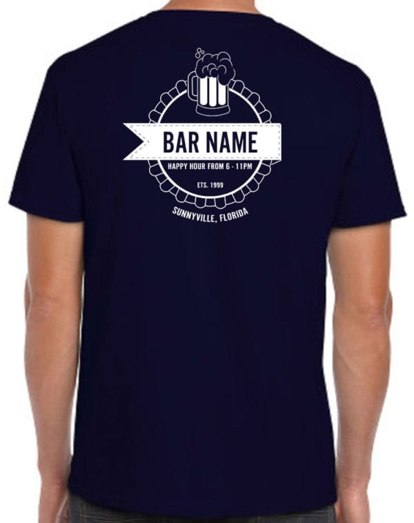 bar staff t shirts
