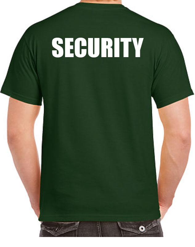 WEISS XXL Gr T-Shirt / Security 