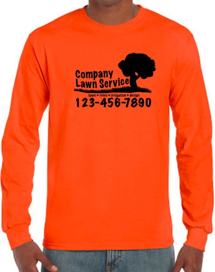 custom landscaping shirts