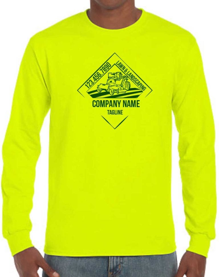 Long Sleeve Landscaping Company Shirt