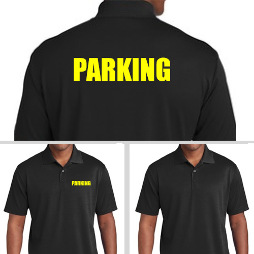 Parking Staff Polo: Parking Uniforms | TshirtByDesign.com