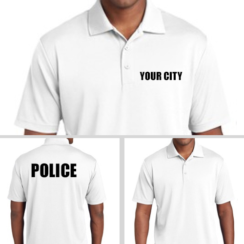 Personalized Police Polos