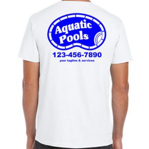 Pool Services Work T-Shirt