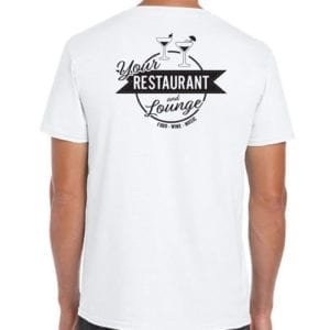 White Lounge Staff Shirt