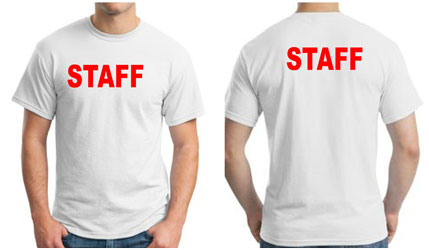 bar staff t shirts