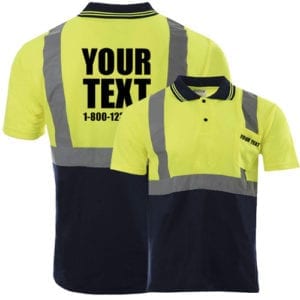 Custom Safety Two Toned Polos