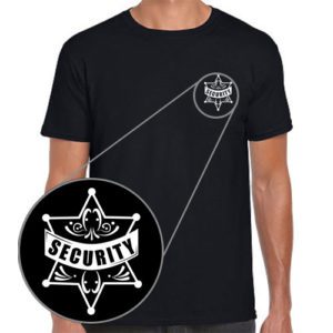 Security Badge Shirt and polos Uniforms
