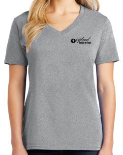 Custom Printed V-Neck Tees for Women | TshirtbyDesign.com