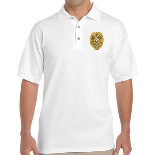 Police Polo Badge Security Uniform