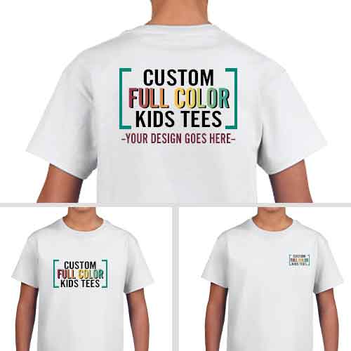 Custom Kids Shirts: Full Color Custom Printed Shirts