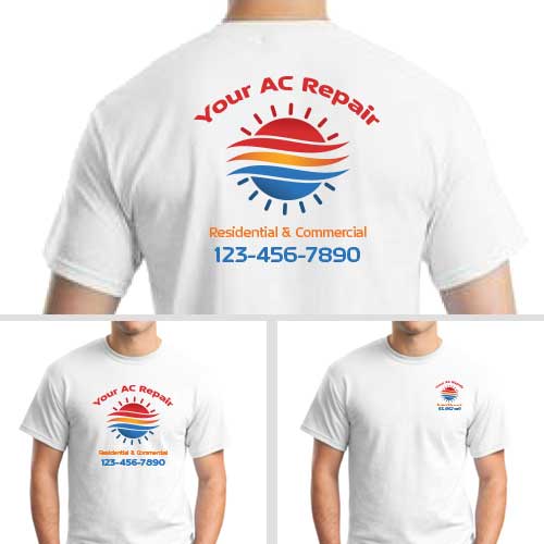 environmental-hvac-uniform HVAC Environmental Work Shirt