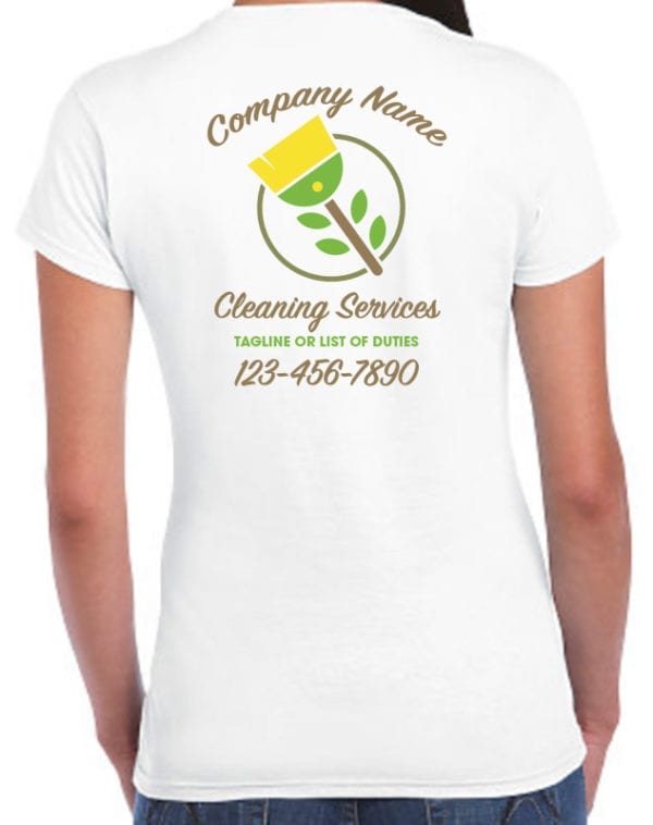 Organic House Cleaning Shirts Custom Uniforms