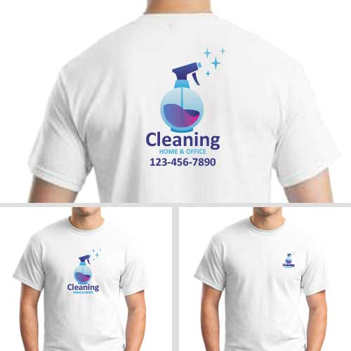 clean-work-shirt Cleaning Team Work Shirts