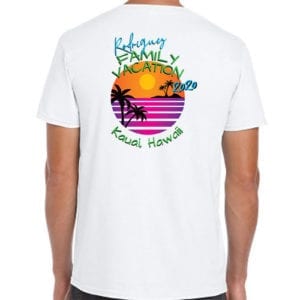Tropical Family Vacation Shirts