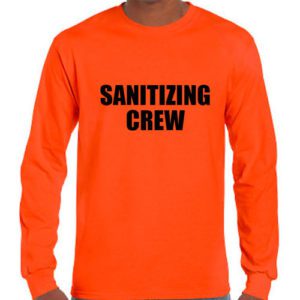 Printed Sanitizing Crew Shirts