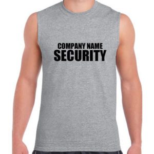 Custom Printed Security Tank Tops