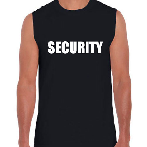 We sell printed Security Tank Tops.