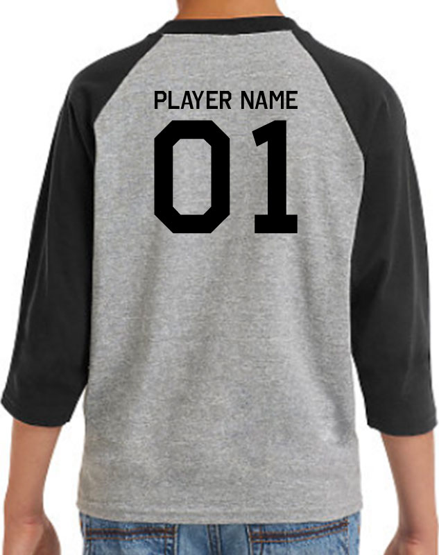 Youth Baseball Replica Jersey - Customized Number