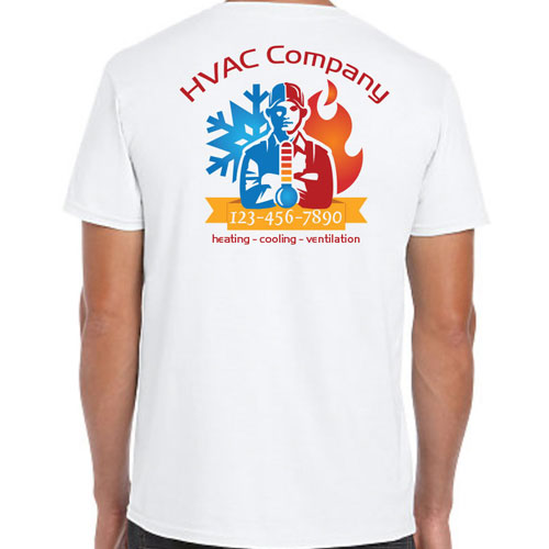 HVAC Uniforms with Technician Logo