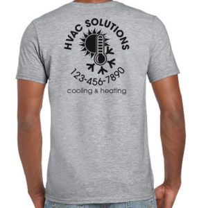 HVAC Work Shirts with Temp Logo