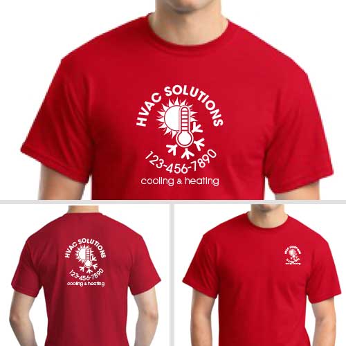 hvac-work-shirts-with-temp-logo HVAC Work Shirts with Temp Logo