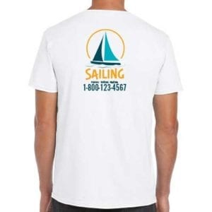 Custom Printed Sailboat Shirts - Full Color