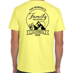 California Family Trip T-Shirts