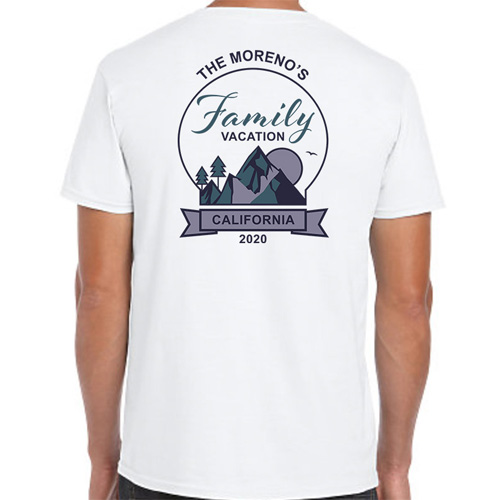 California Family Vacation Shirts