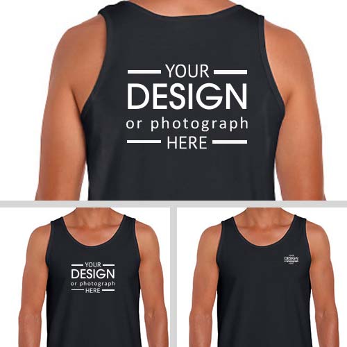Customized Tanks Tops for Men: Personalized Mens Shirt