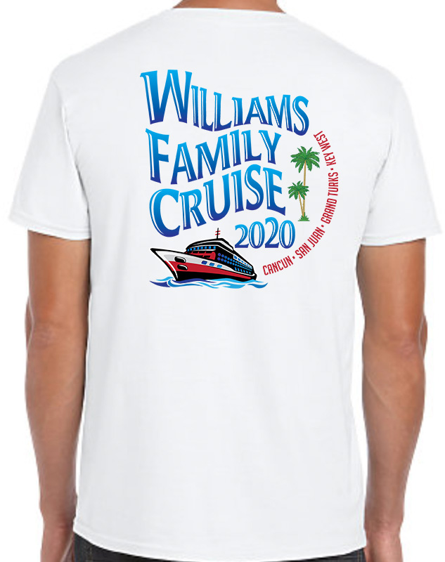 family cruise shirts embroidery designs