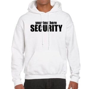 Custom Printed Security Hoodie