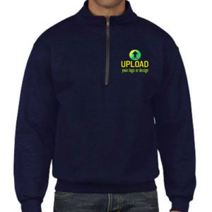 Custom Full Color Half-Zip Sweatshirts